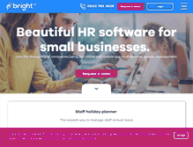 Tablet Screenshot of brighthr.com